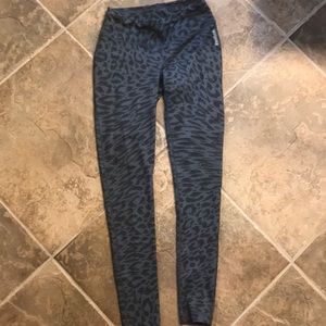 Animal print reebok leggings